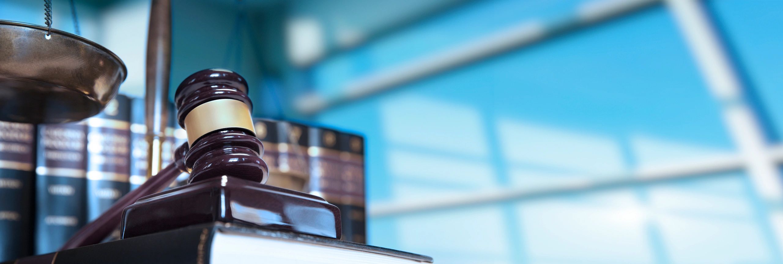 Gavel and law books representing legal guidance