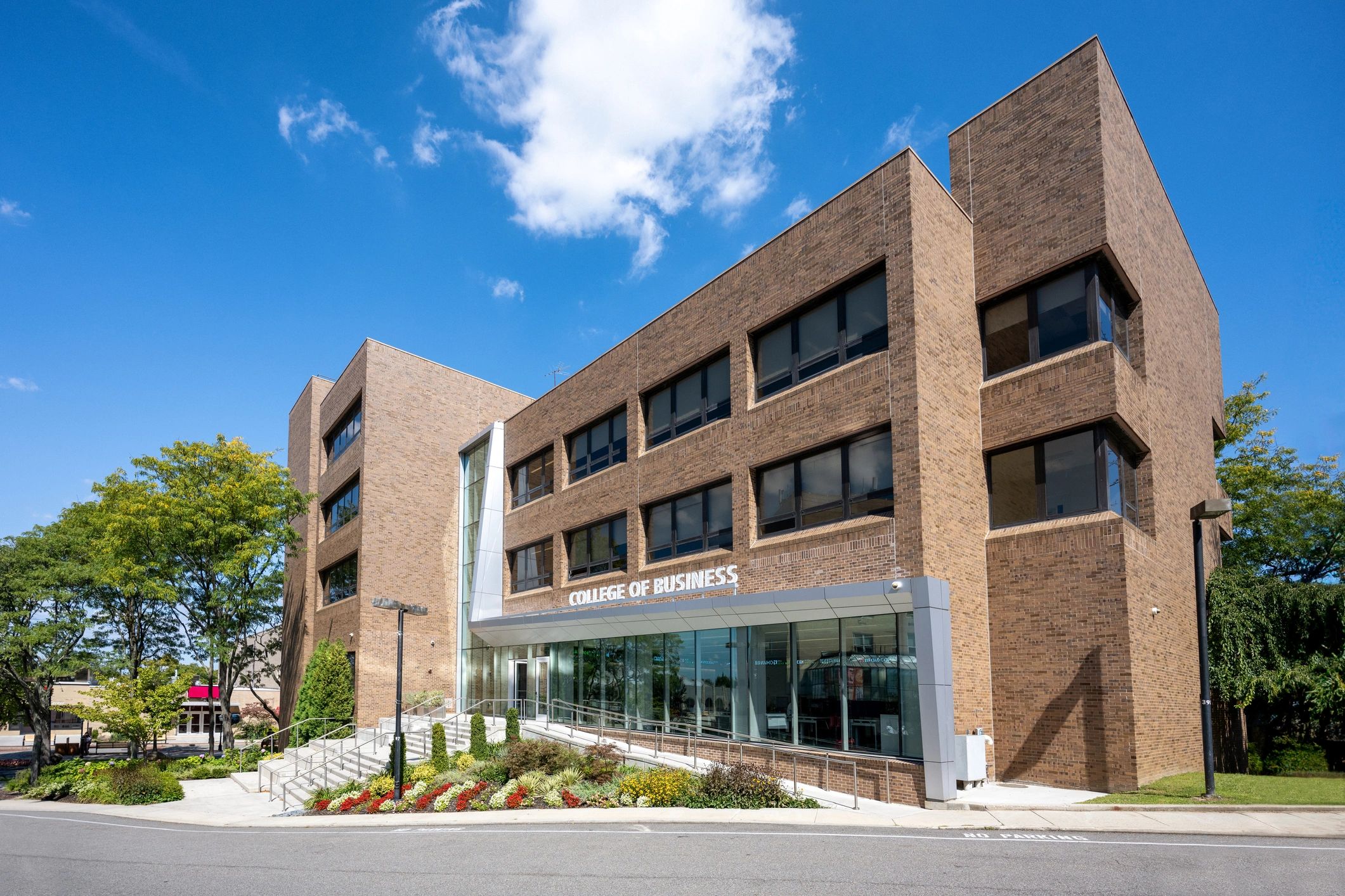Courthouse or civic building exterior representing the legal process